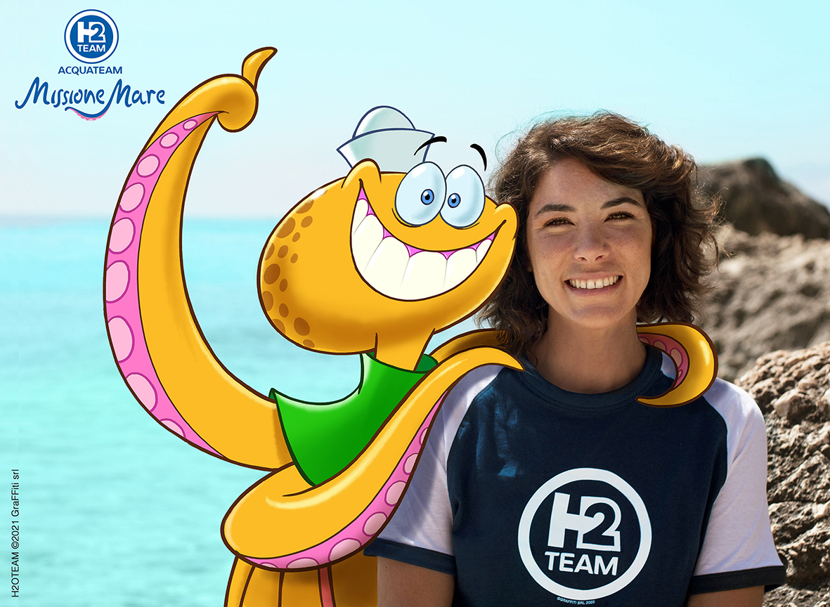 AcquaTeam-Missione Mare. Un’avventura animata nello scenario naturale della Sardegna con la biologa marina Mariasole Bianco