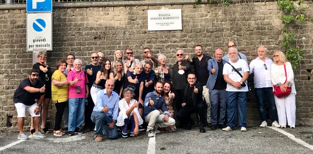 Intitolata al poeta e paroliere Sergio Bardotti una piazza di Formello