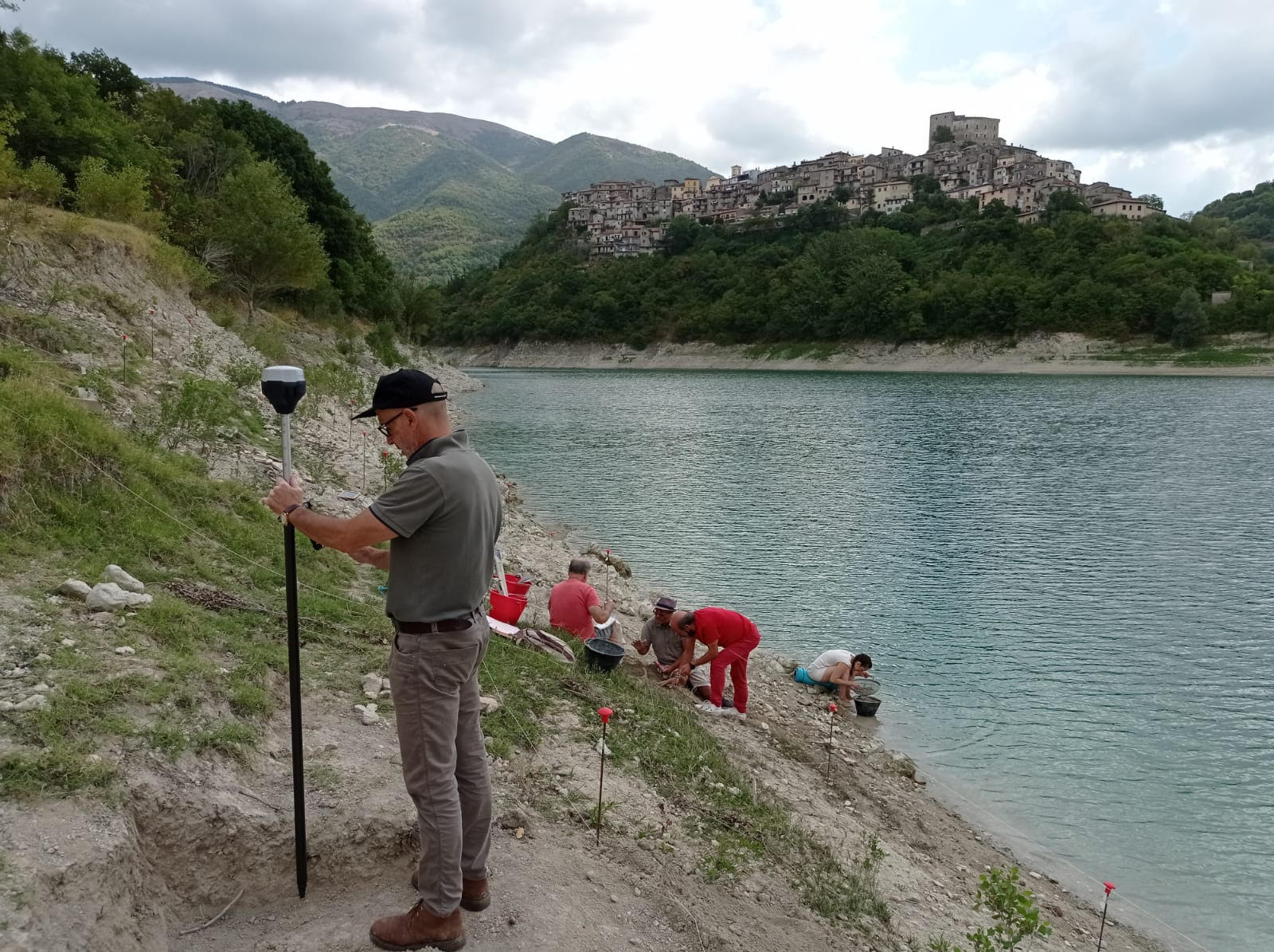 Scoperta una necropoli romana a Castel di Tora (RI)