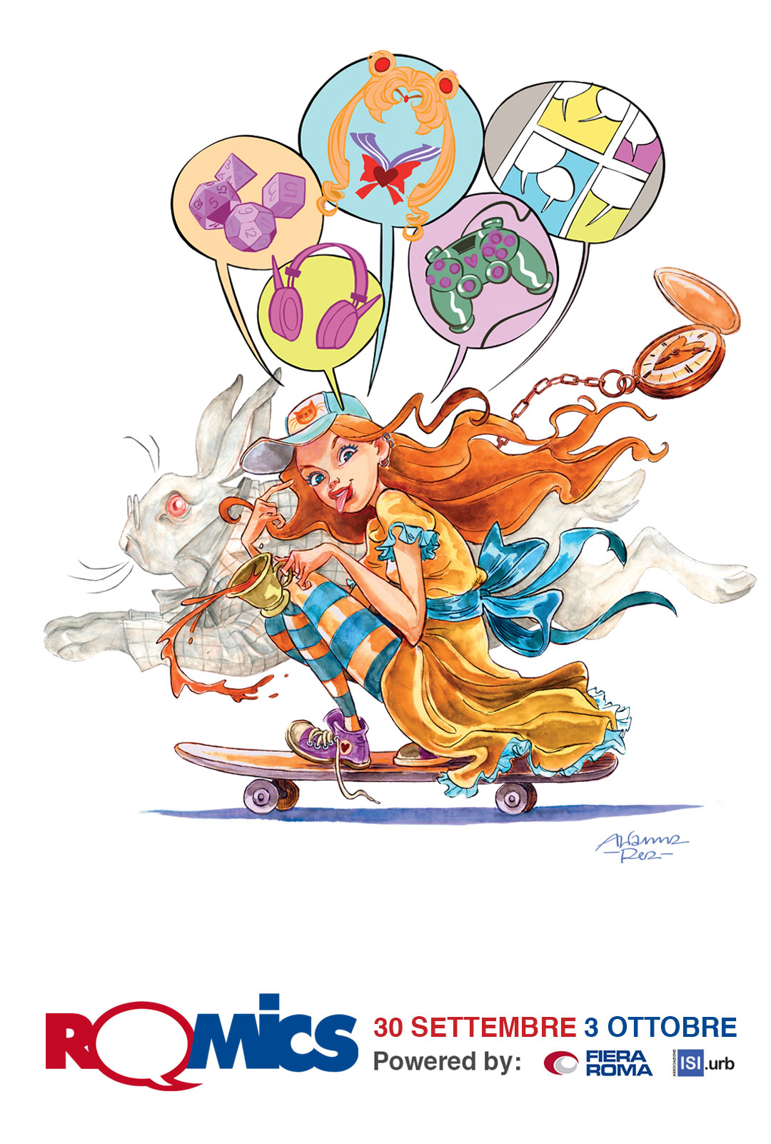 ROMICS – Festival Internazionale del Fumetto, Animazione, Cinema e Games dal 30 settembre al 3 ottobre Fiera Roma