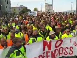 Green pass Portuali Trieste, Puzzer : “Libertà per chi vuole lavorare”.
