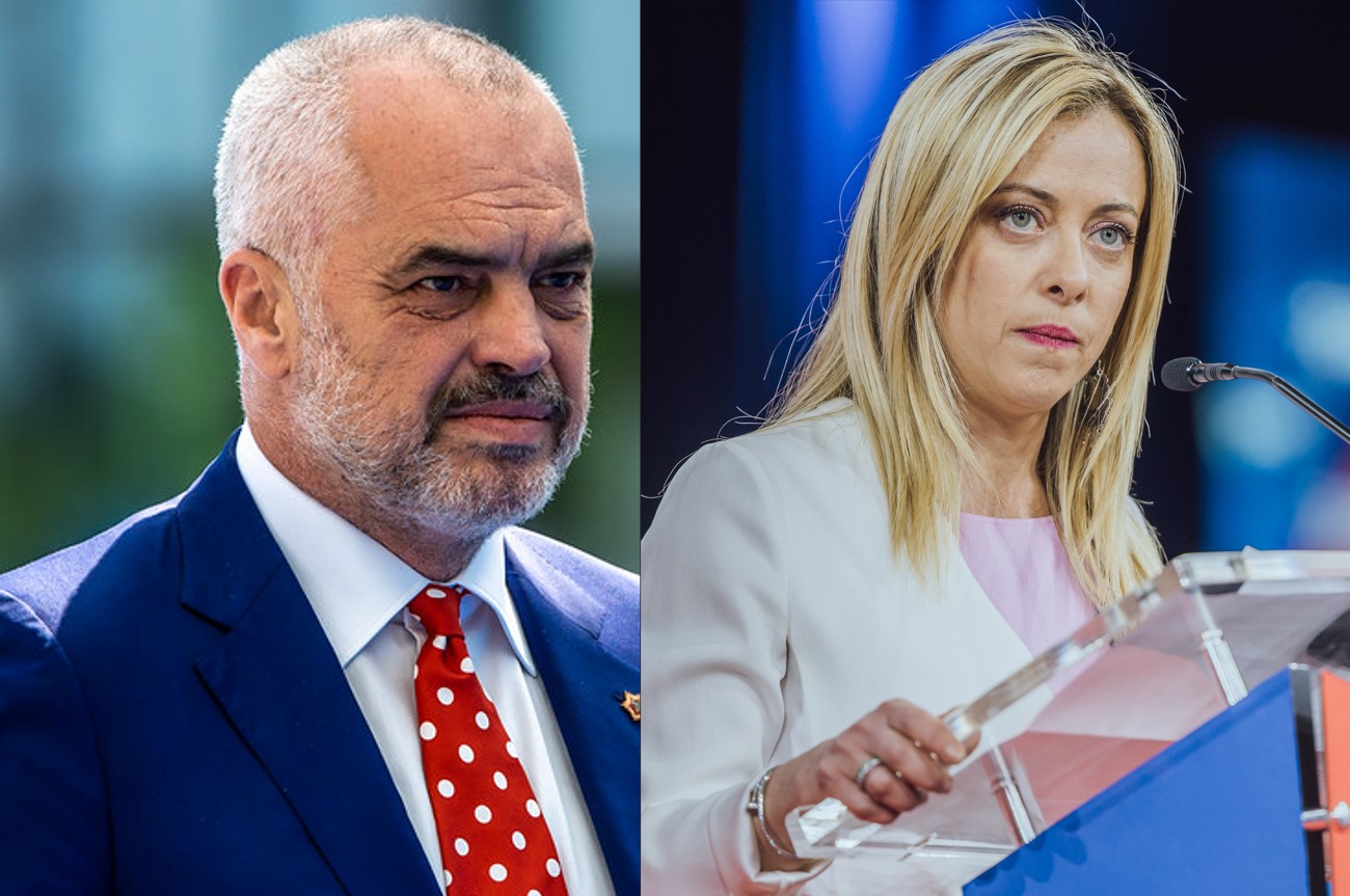 Meloni in Albania: l’incontro con Edi Rama