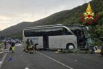 Scontro tra pullman e camper sulla Rieti-Terni: 6 morti e 34 feriti